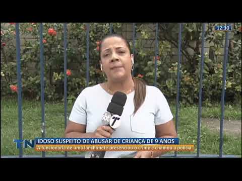 Idoso é preso suspeito de abusar de criança de 9 anos