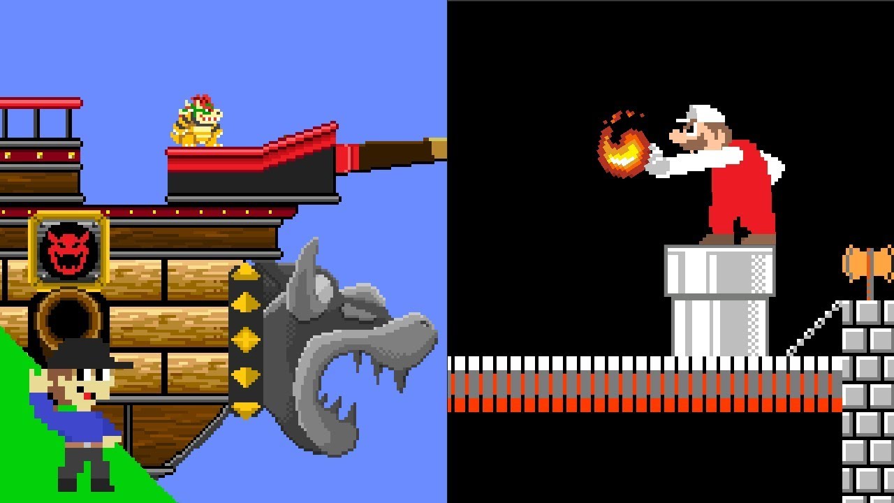 If Bowser and Mario switched places (ft. Gumbino)
