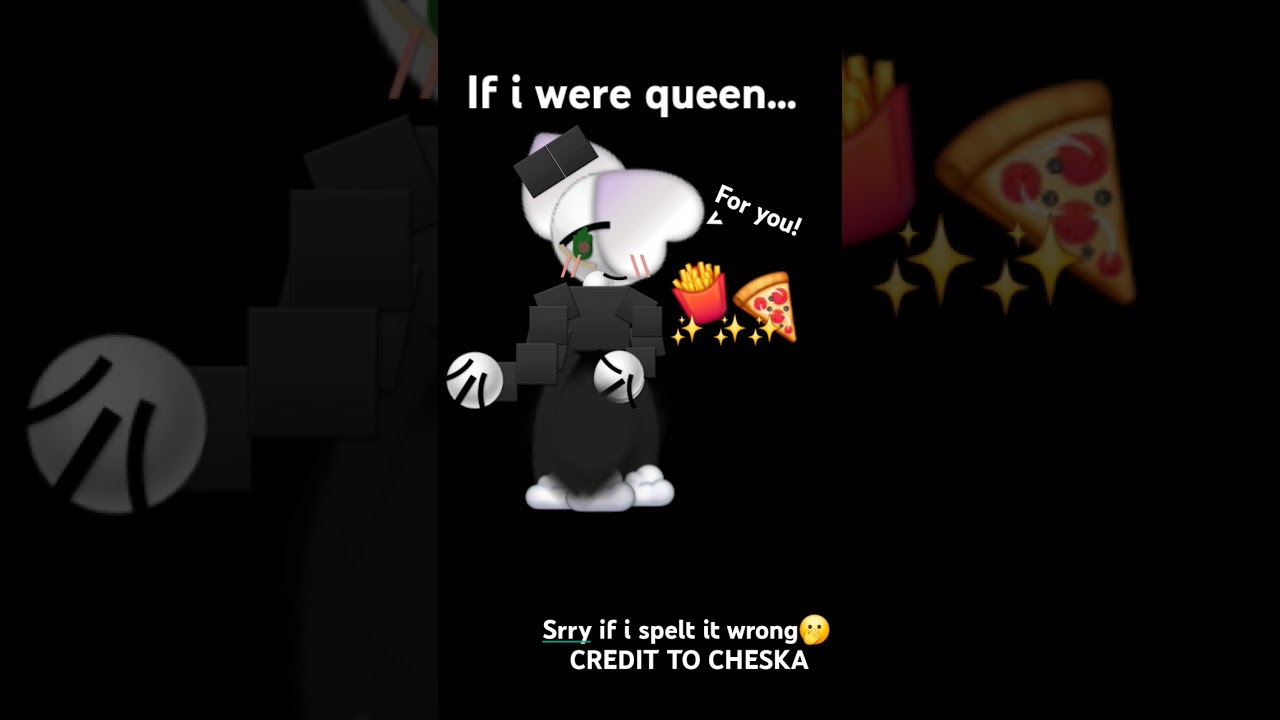if I were queen... @cheska #emojicat