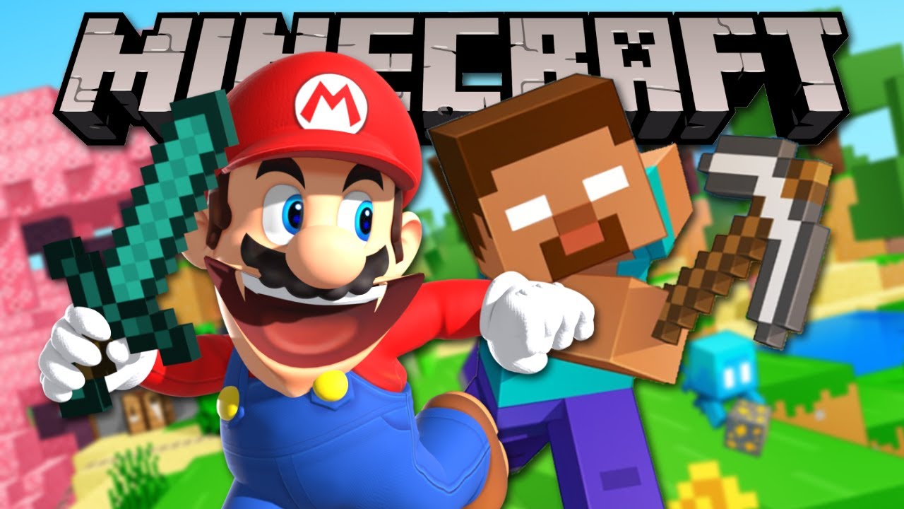 IF MARIO WAS IN... MINECRAFT