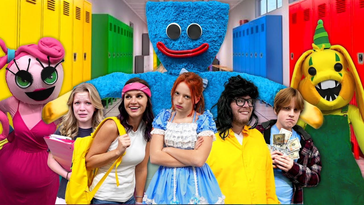 If Poppy Playtime Was In Real Life High School!