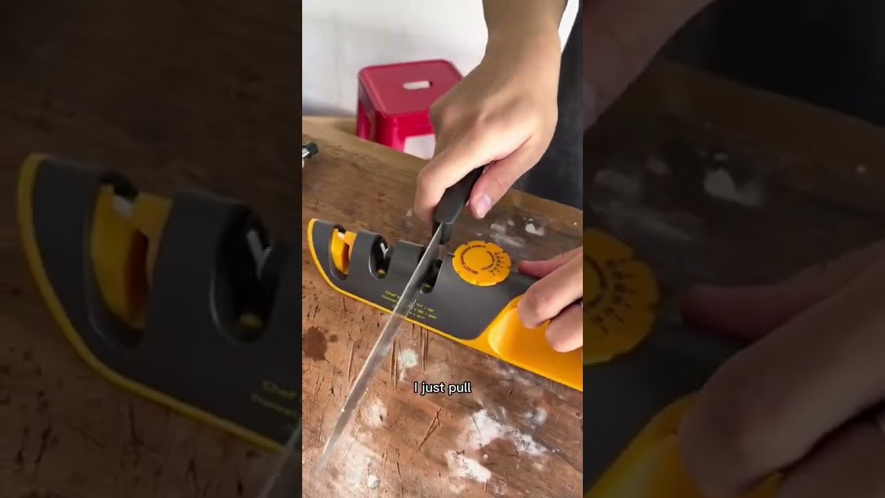 If you have a cheap knife, better try the ProEdge, most of you don’t know how to use stone anyways