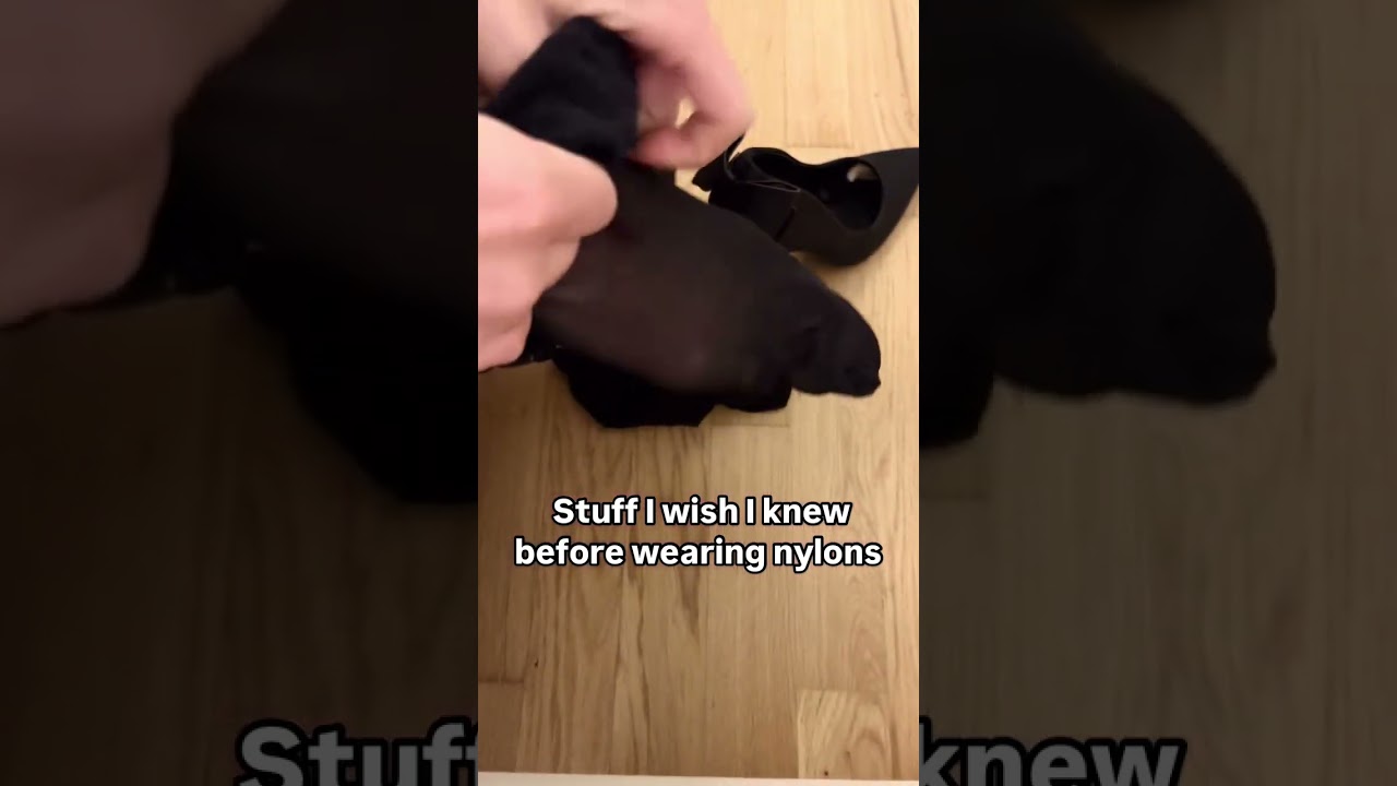 If you’re new to nylons, here’s what nobody tells you: 🔸 ① They’re fragile but worth it