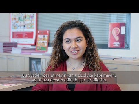 Çift taraflı Rondo kullanıcısı Zeynep Korkmaz