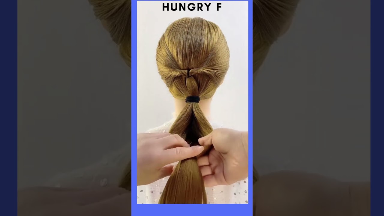 II Aunty Easy Hair Bun II Simple hairstyles, #hshsbhairstyle #bunhairstyle,