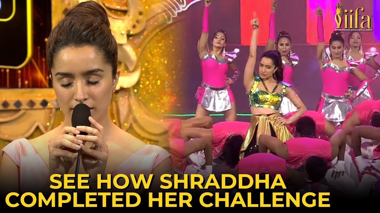 IIFA 2024 mein shraddha kapoor ka challenge | IIFA AWARDS