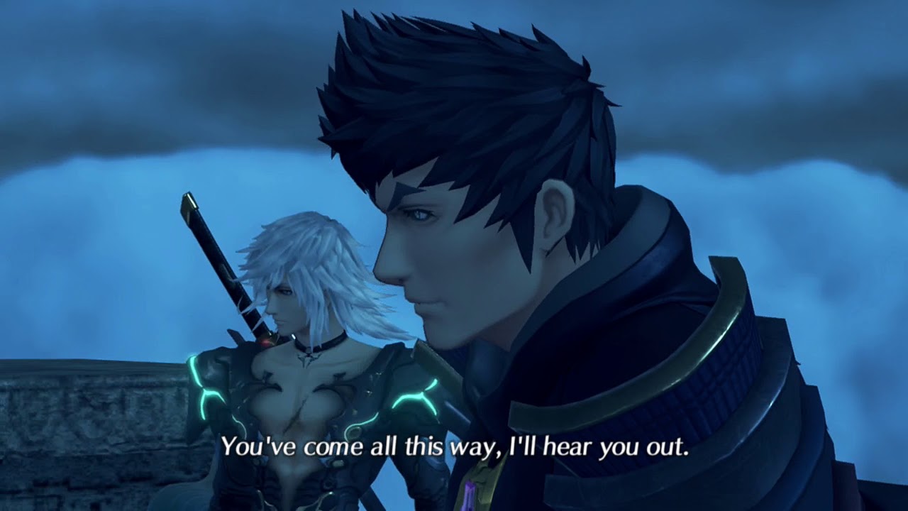 I'II crush you into oblivion, and take Pyra and Mythra to Elysium! . Xenoblade Chronicles 2