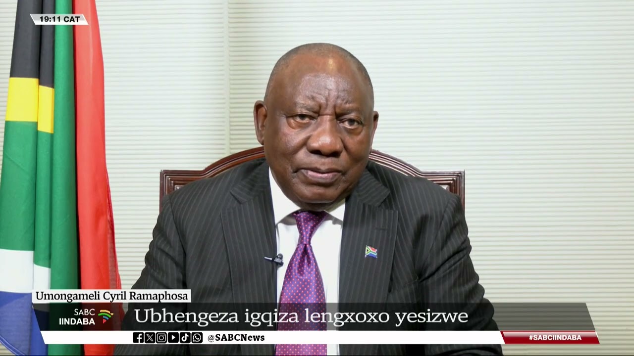 Iindaba zesiXhosa @19H00 l 10 June 2025