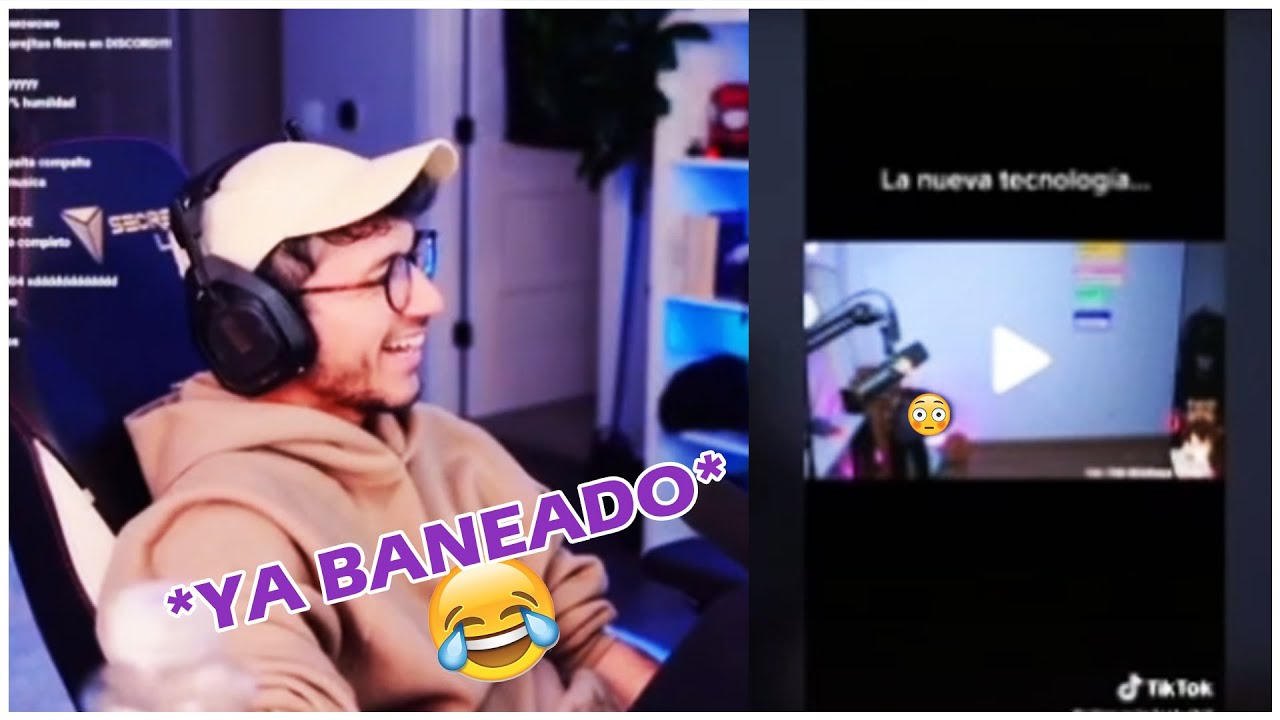 IJENZ LE MUESTRA SU VIDEO DE TIKTOK MÁS VIRAL A ANDY Y SE QUEDA IMPRESIONADO