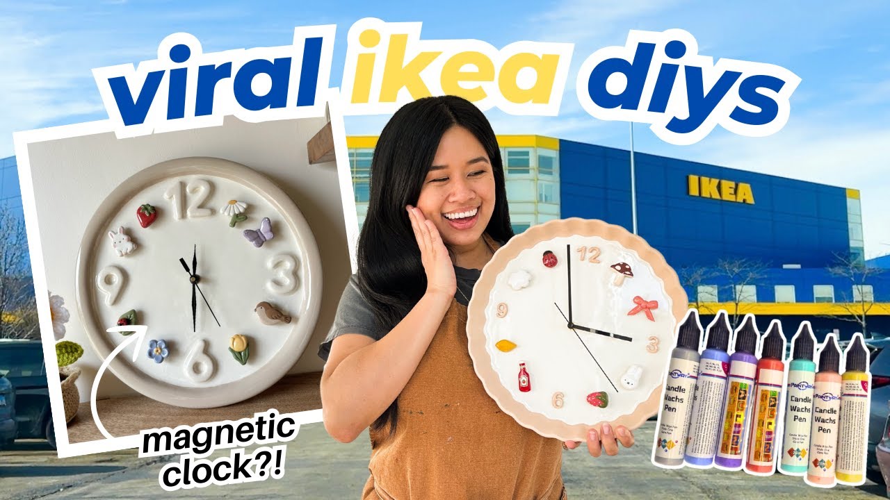 IKEA hacking *VIRAL* home decor on my explore page 🤩 (trying new diy ideas)
