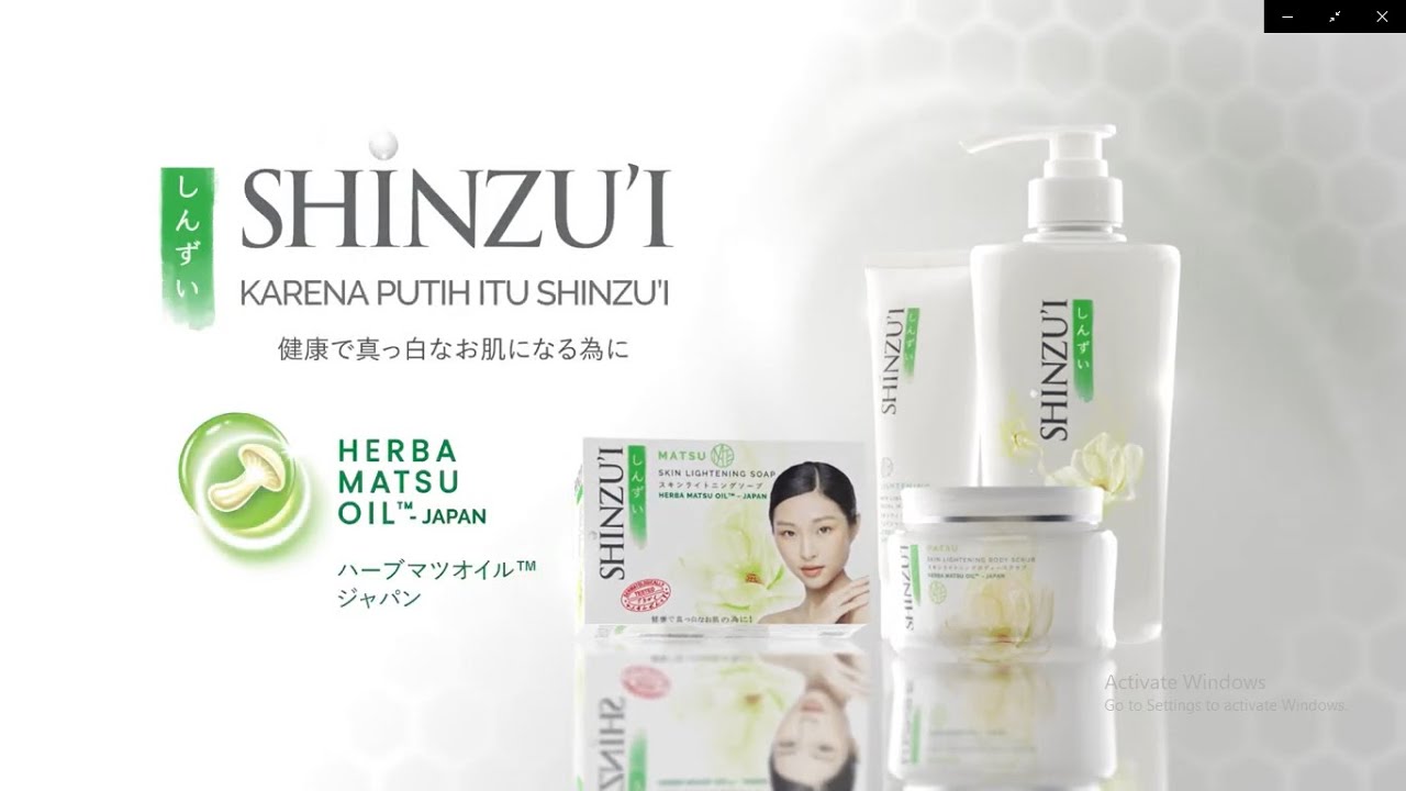 Iklan Shinzu'i (Rahasia Kecantikan Orang Jepang) 2021 #Shinzui #SabunPemutih #