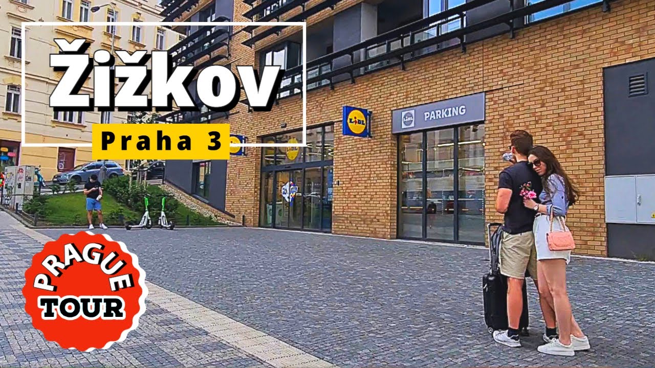 #Žižkov- Prague 3. Walking tour of Prague, Czech Republic.