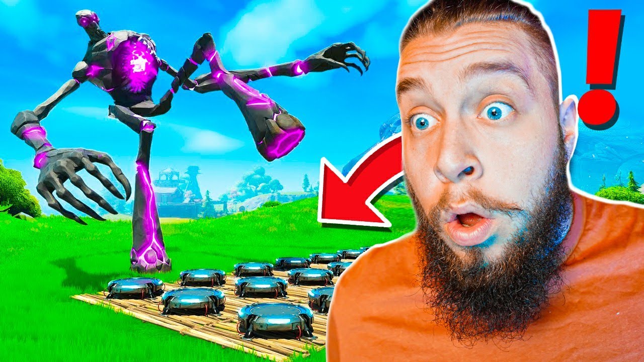 Il A OSÉ faire ça AU NOUVEAU BOSS GÉANT !! (Fortnite Saison 8)