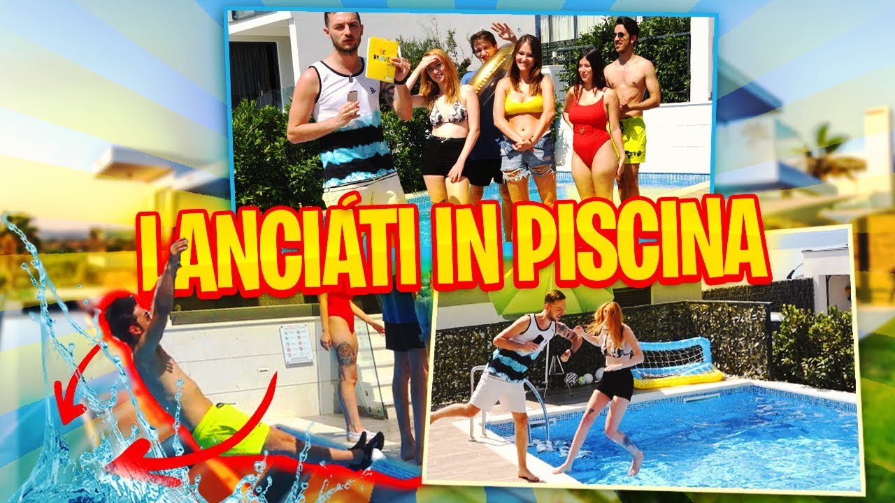 IL QUIZ DELL'ESTATE - CHI SBAGLIA VIENE LANCIATO IN PISCINA! | Rohn,Dread,Delux,Ioana,Michelle,Alice