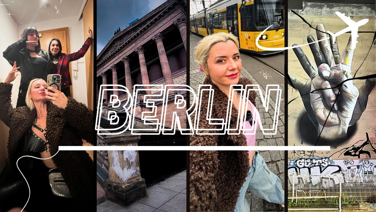 ÇILGIN BERLİN TATİLİMİZZZ | BERLİN - HANNOVER | BURÇİN EROL