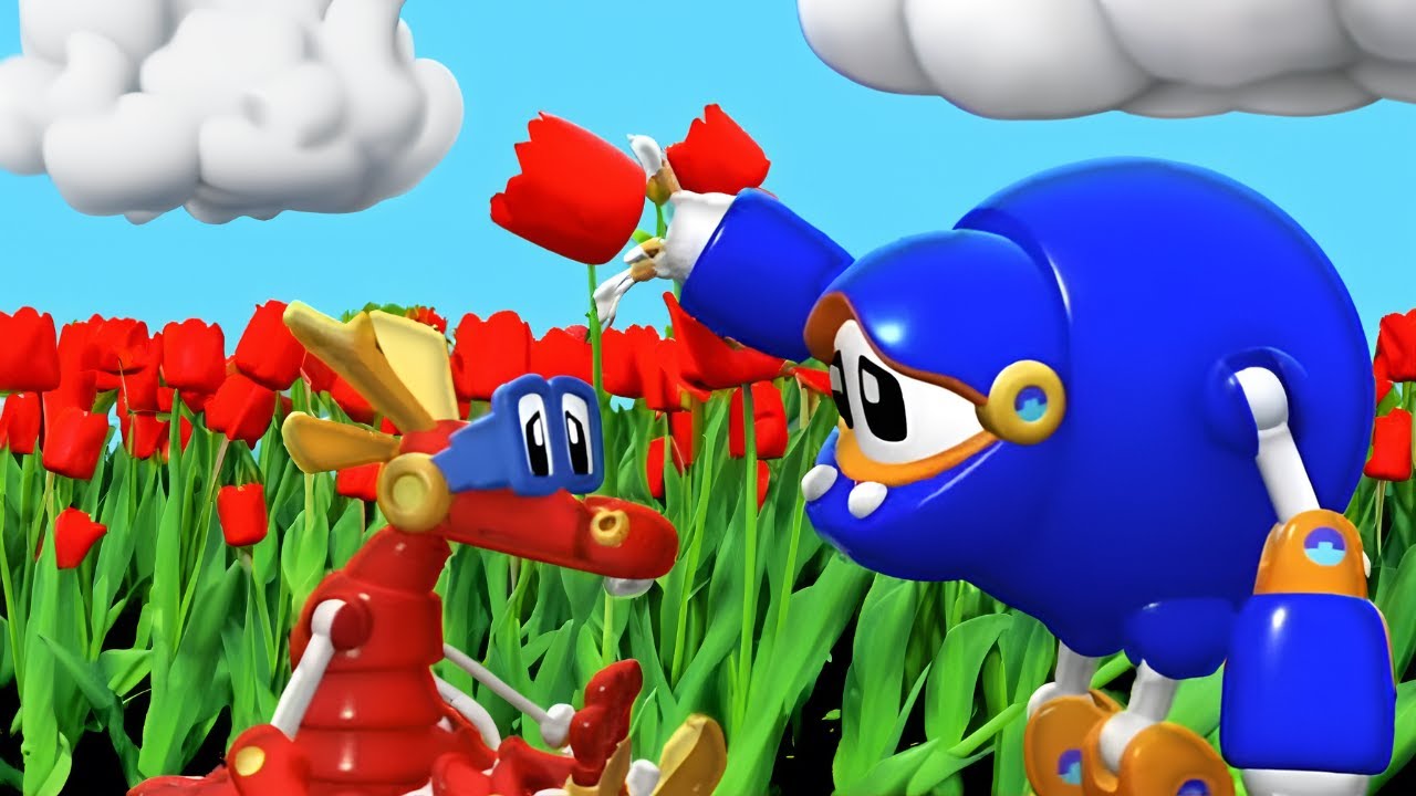 Ilha das Tulipas 💐  | Mecanimais | Desenhos Animados