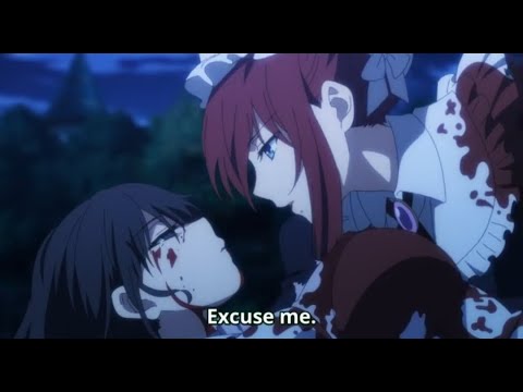 Ilia Kisses Lainie  -  Tensei Oujo to Tensai Reijou no Mahou Kakumei