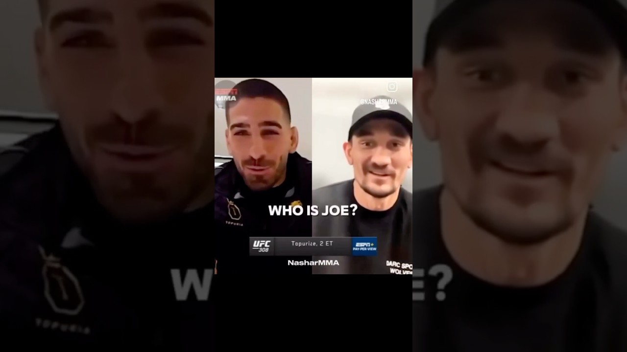 ilia Topuria Doesn’t know who’s Joe… #short #ufc308 #topuria