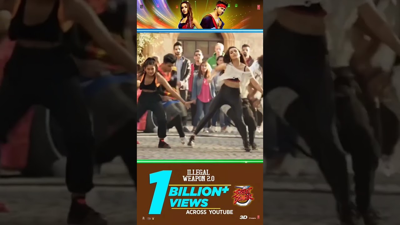 Illigel Weapon 2.O Across 1B On YouTube| Varun Dhawan and Shraddha Kapoor Song | #VarShra Supremecy🔥