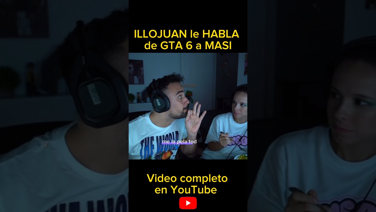 ILLOJUAN le HABLA de GTA 6 a MASI #illojuan #masi #gta6 #twitch #risa #feliz #boda #cabeza #universo