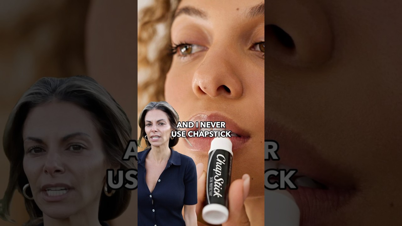 I’m a doctor and I NEVER WEAR CHAPSTICK! Why?👉🏼 #doctor #shorts #chappedlips