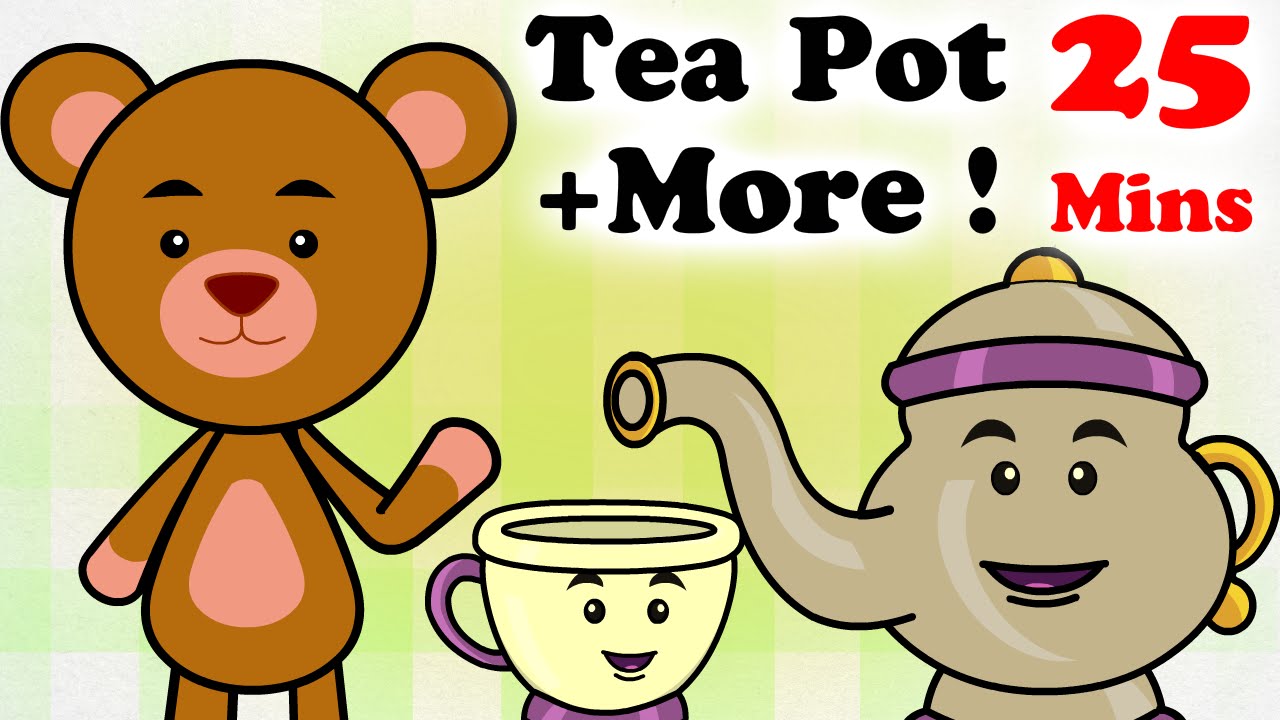 I'm a Little Teapot & more Nursery Rhymes (25 Minutes Compilation)