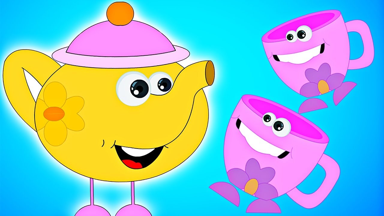 I'm A Little Teapot Song | HooplaKidz Nursery Rhymes & Kids Songs