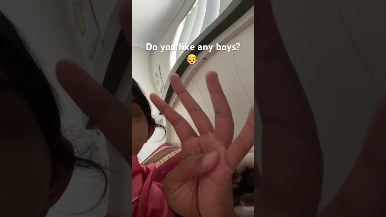 I’m eight, of course I don’t ￼