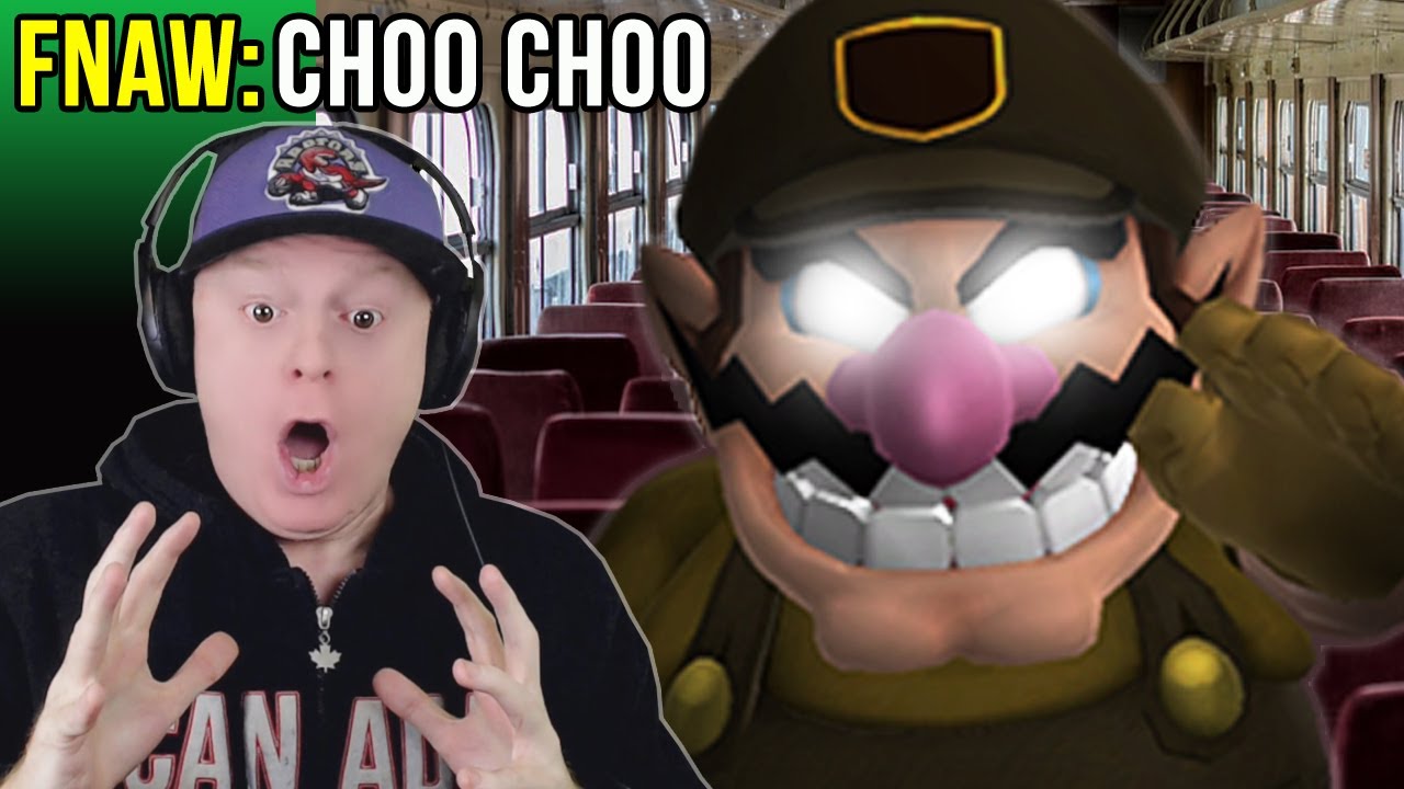 I'M GOING OFF THE RAILS ON THIS CRAZY TRAIN | FNAW: CHOO CHOO - NIGHTS 1 2
