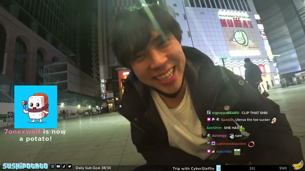 I'm just a fcking creep.. sushipotato