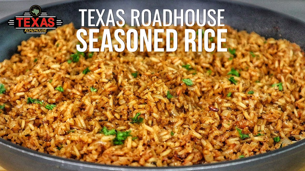I'm SO ADDICTED to Texas Roadhouse Seasoned Rice.