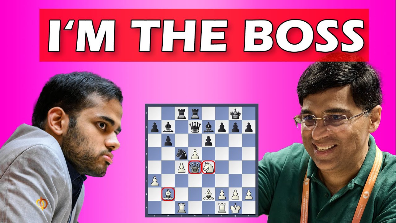 I'm the boss | Arjun Erigaisi vs Viswanathan Anand | FIDE World Rapid Team Ch 2025