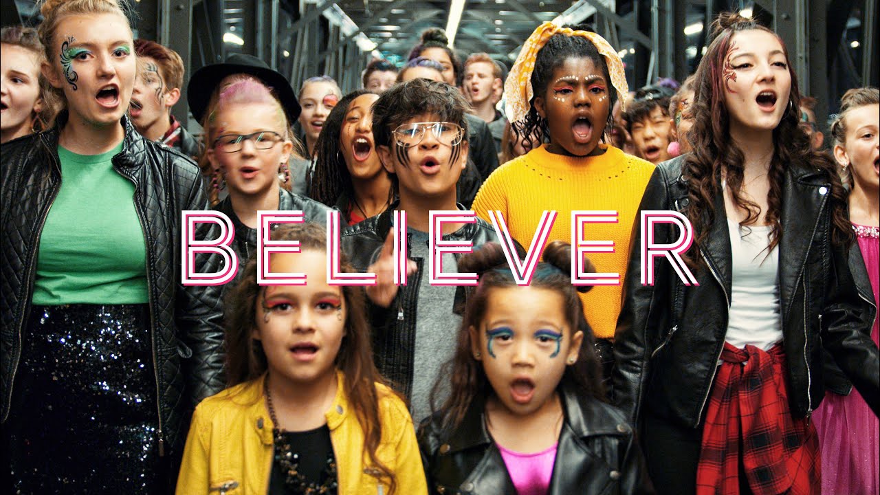 Imagine Dragons - Believer | One Voice Children's Choir | Kids Cover (Official Music Video)