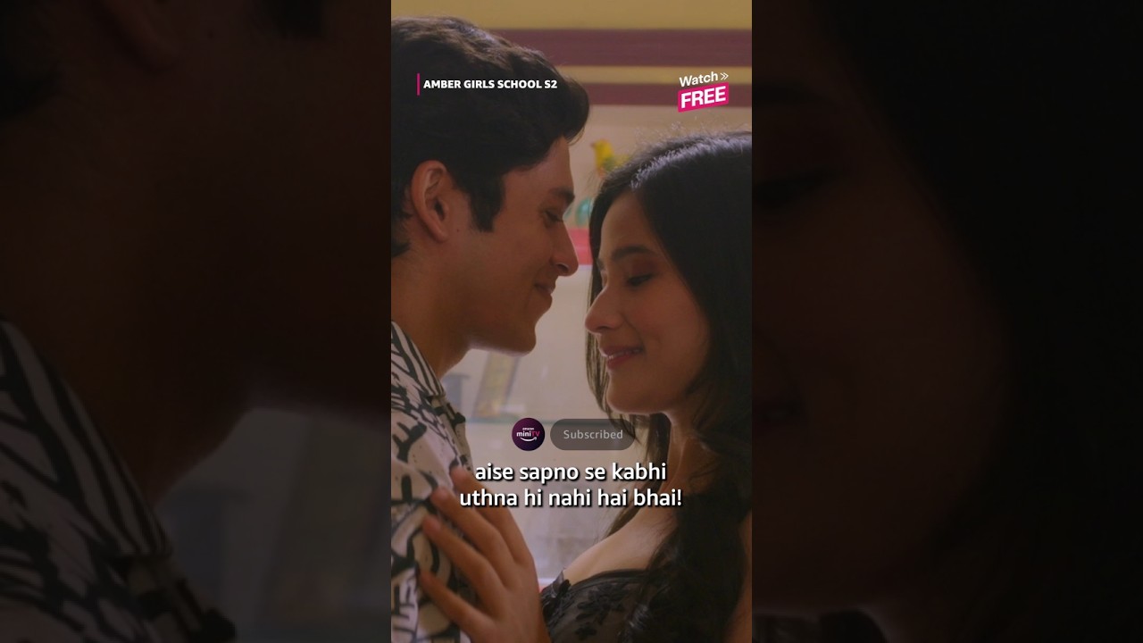 Imagining Fake Scenarios With Your Crush ft. Celesti Bairagey |Amber Girls School S2 | #amazonminitv