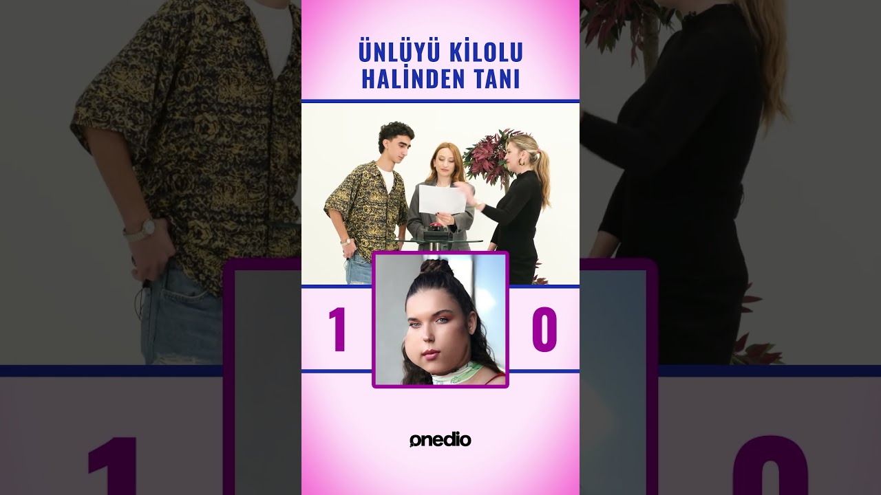 Şişman Halinden Ünlüyü Tahmin Et 😂 Afra Saraçoğlu, Serenay Sarıkaya, Semicenk 😂 #shorts