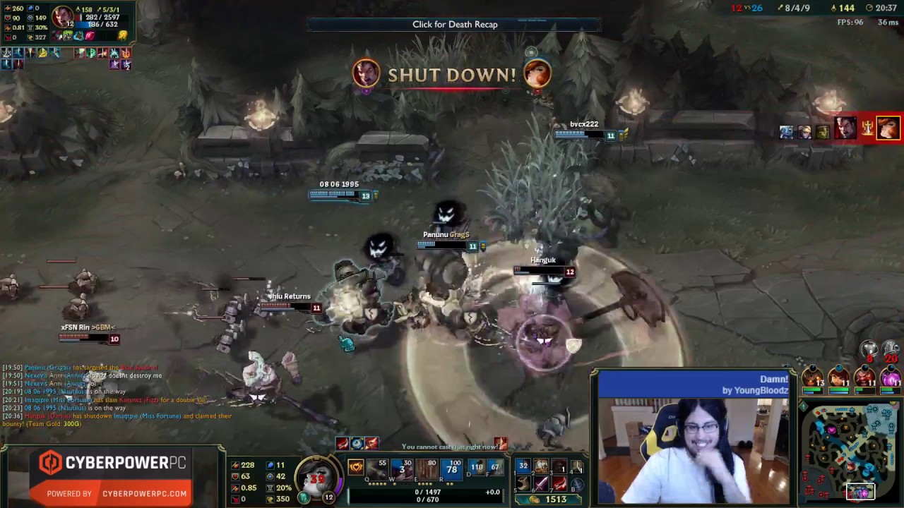 imaqtpie with the -200 iq play