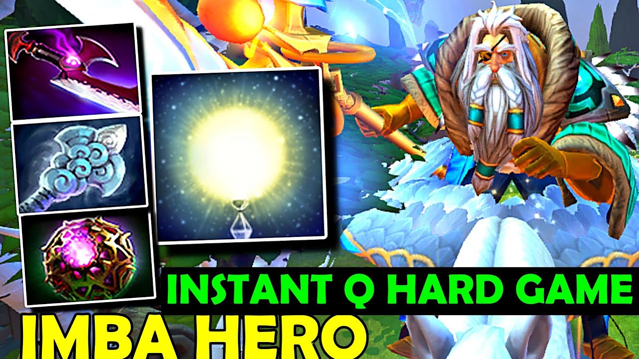 Imba Hero KEEPER OF THE LIGHT Stop Creep Wave Instant Q Hard Game Support - Dota 2