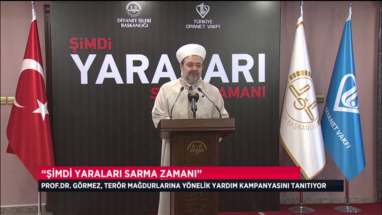 Şimdi Yaraları Sarma Zamanı (Prof.Dr. Mehmet Görmez) 04.02.20116 - DİYANET TV