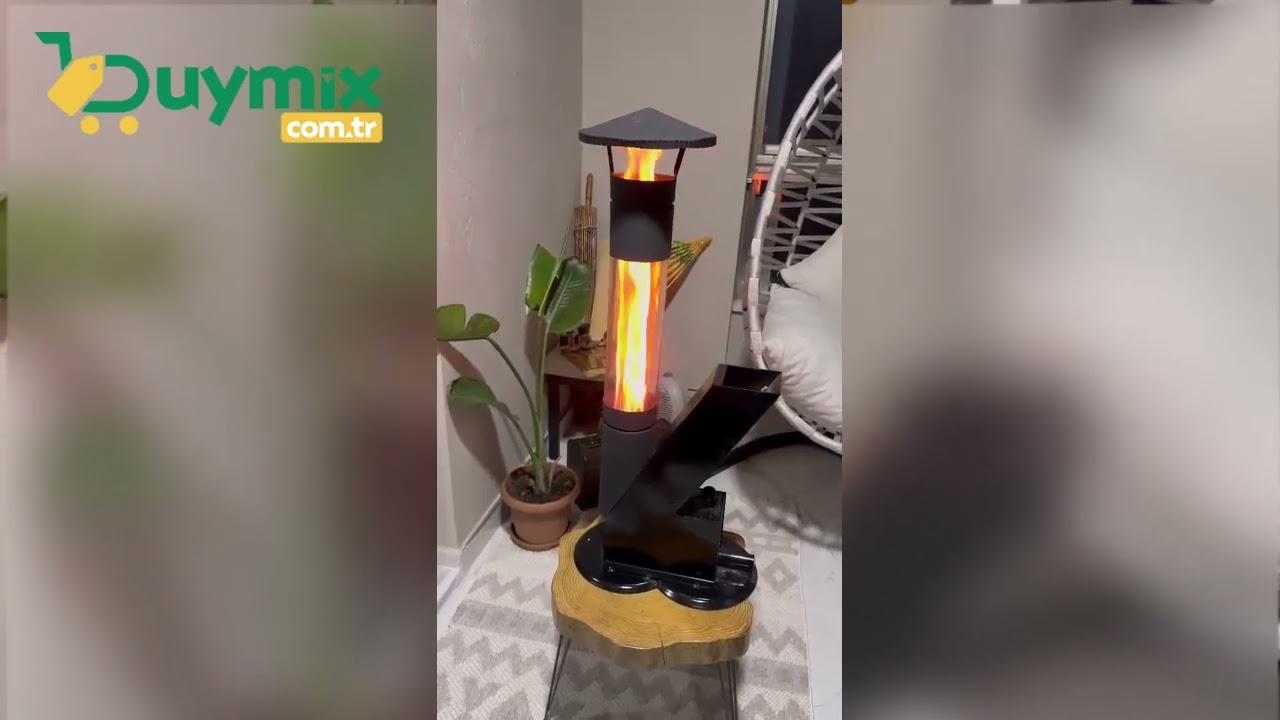 Şimşek Masaüstü Füze Pelet Soba
