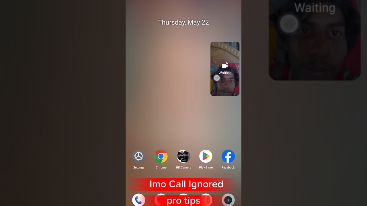 Imo call ignored pro tips #imo #tech #viralshorts