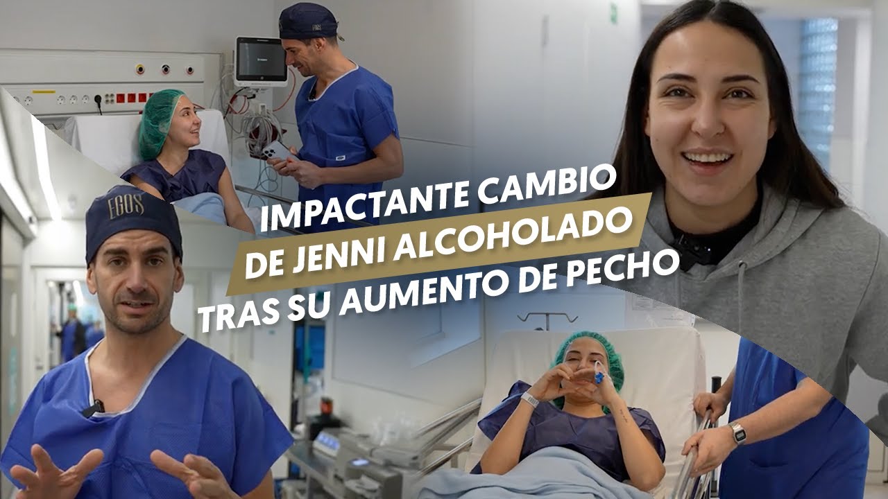 Impactante cambio de Jenni Alcoholado tras su aumento de pecho 👀 | Antes y después en clínica EGOS