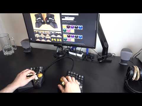 Imprint with Integrated Trackball Usage