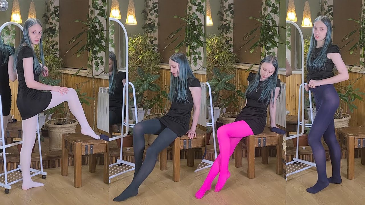 In English | Try on haul tights