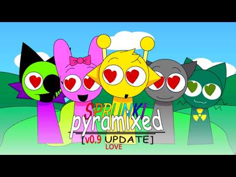 Incedibox sprunki : Sprunki Pyramixed 0.9 love edition #sprunki #incredibox #incrediboxsprunki