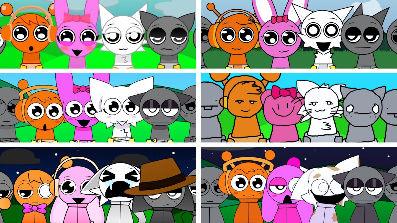 👶Incredibox - Sprunki but LOVE COUPLES in ALL Babies Mods👶
