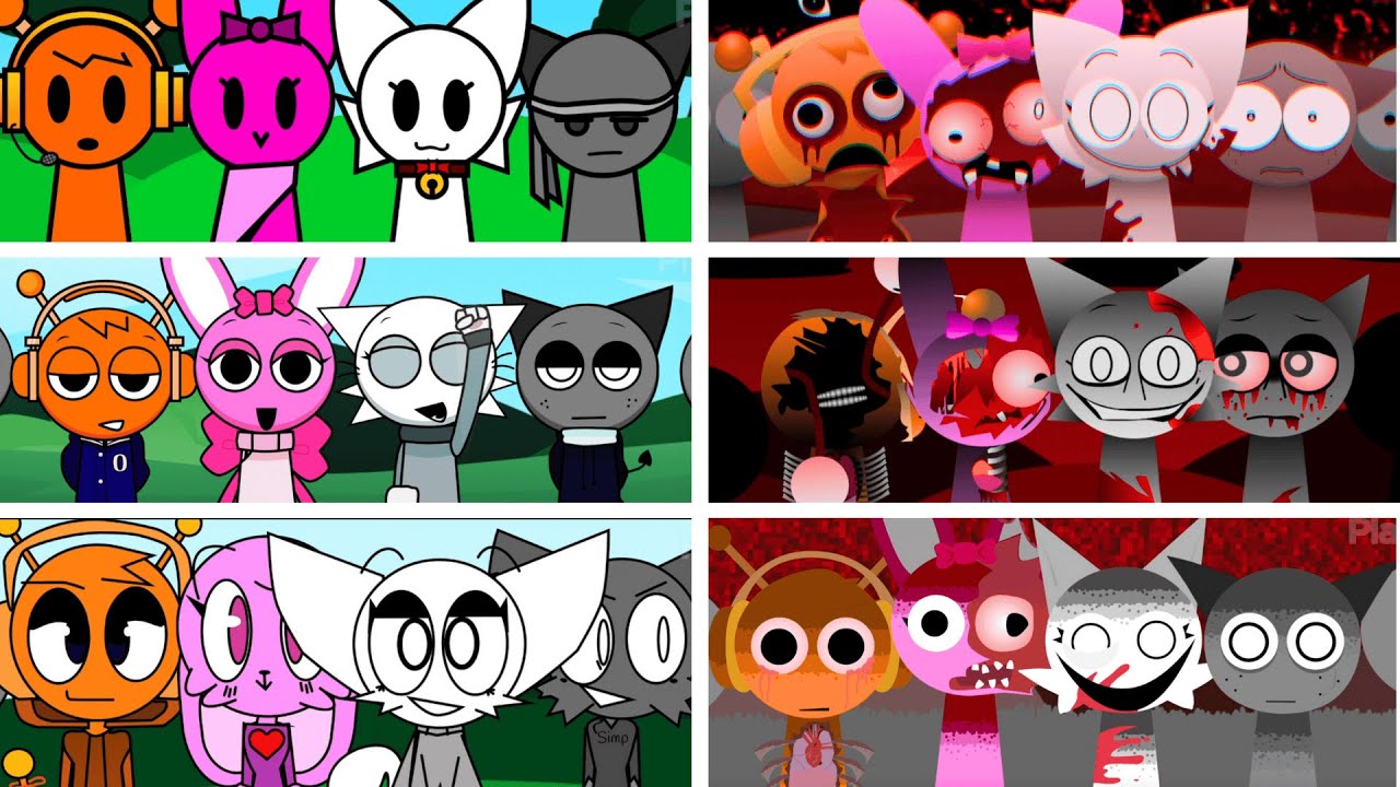 Incredibox - Sprunki but LOVE COUPLES in ALL Different Mods
