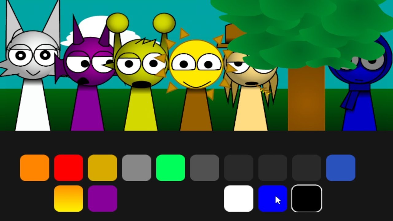 Incredibox - Sprunki Sepluinkging all animations