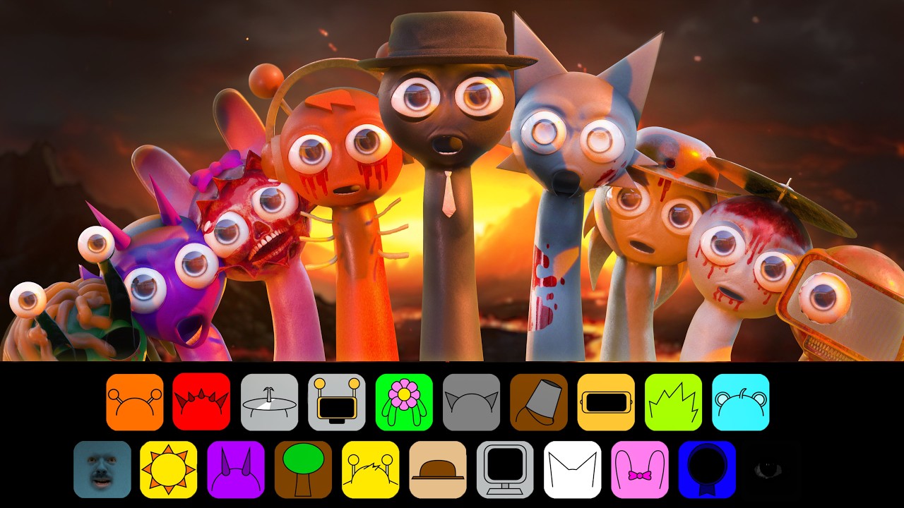 Incredibox Sprunki 3D Edition - Friend Like You Horror (Mod)
