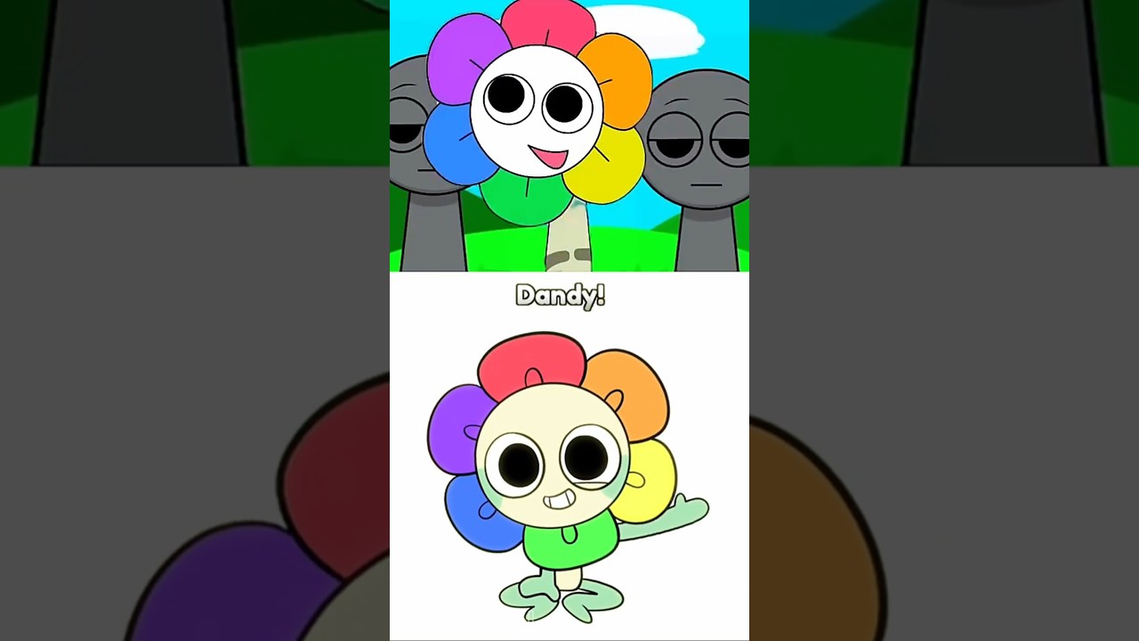 Incredibox Sprunki OC - Dandy #sprunki #incredibox #sprunkioc #dandy #dandysworld
