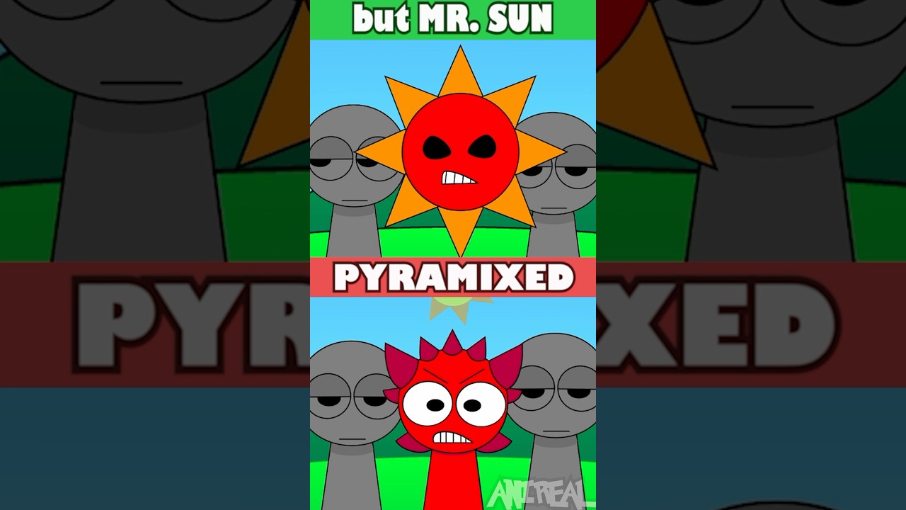 Incredibox Sprunki Pyramixed but All MR.SUN ☀️ VS Sprunki Pyramixed OG *HAPPY VERSION*